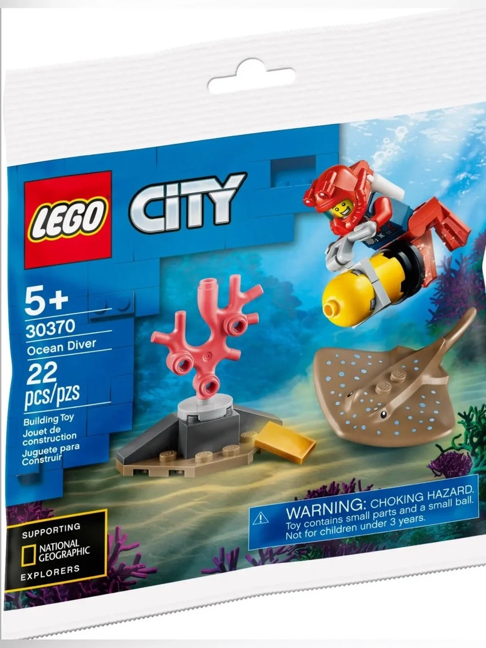 LEGO City Ocean Diver 30370 Polybag (Retired)